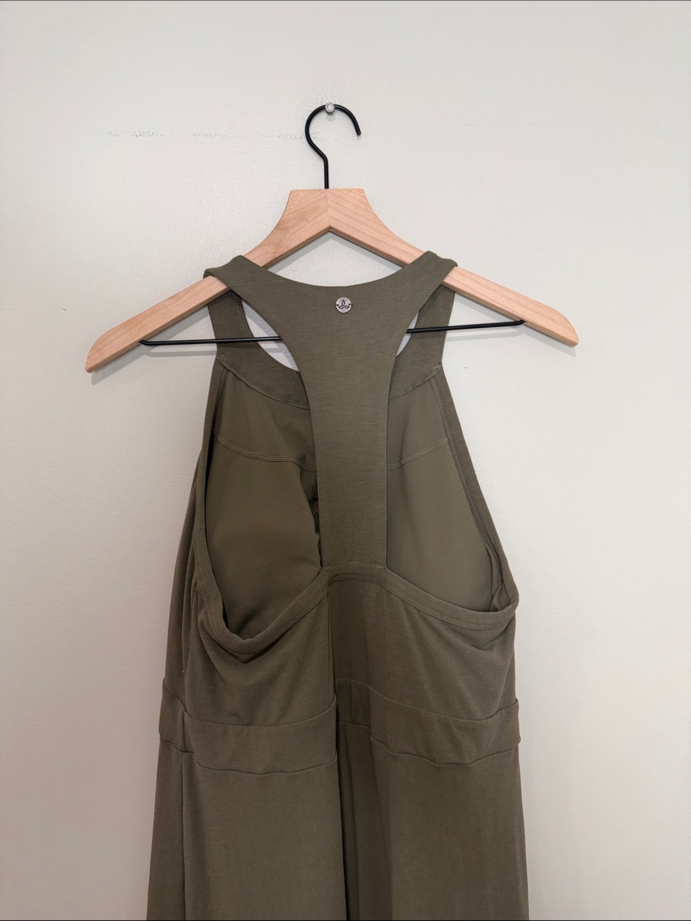 Prana Maxi Dress Green Large - Picture 4 of 5